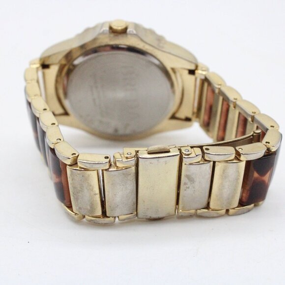 BREDA Chronograph Watch Unisex Gold Tone Stainless Steel Classic Gold Quartz - Picture 7 of 8